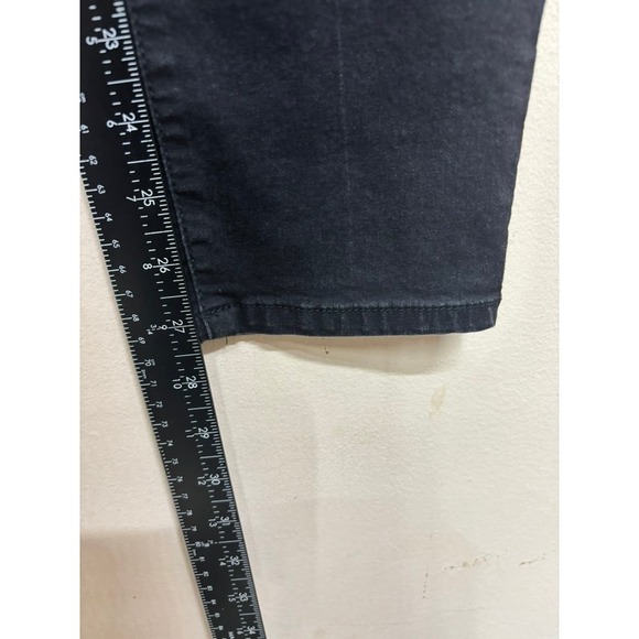 Democracy Absolution Black Skinny Jeans Size 16 Stretch Ankle Pants - Picture 4 of 6